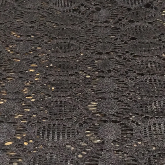 Green envelope, black lace coverup Pants. Size Large. Beach - Picture 4 of 6